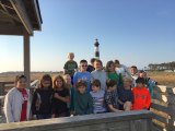 4th grade at Bodie Island Lighthouse